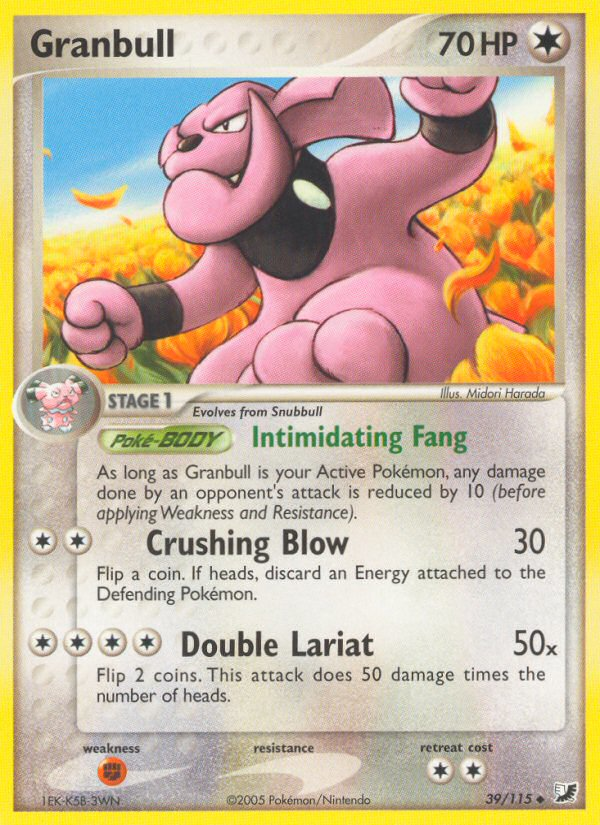 Granbull (39/115) [EX: Forces Cachées]