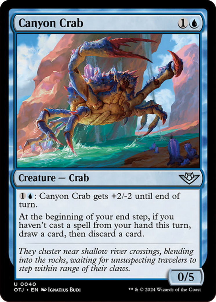 Crabe des canyons [Hors-la-loi de Croisetonnerre]