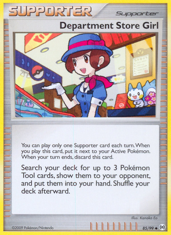 Fille du grand magasin (85/99) [Platine: Arceus]