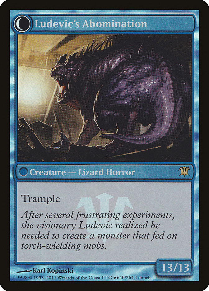Sujet de test de Ludevic // Abomination de Ludevic (Lancement) [Promos d'avant-première Innistrad]
