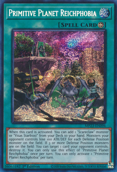 Planète primitive Reichphobia [MP23-FR096] Secret Rare Prismatique
