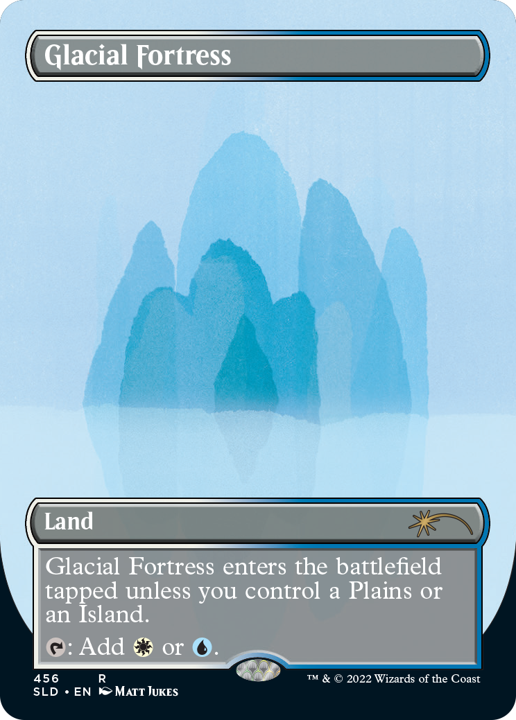 Forteresse glaciaire (Sans bordure) [Série de cartes promos Secret Lair]