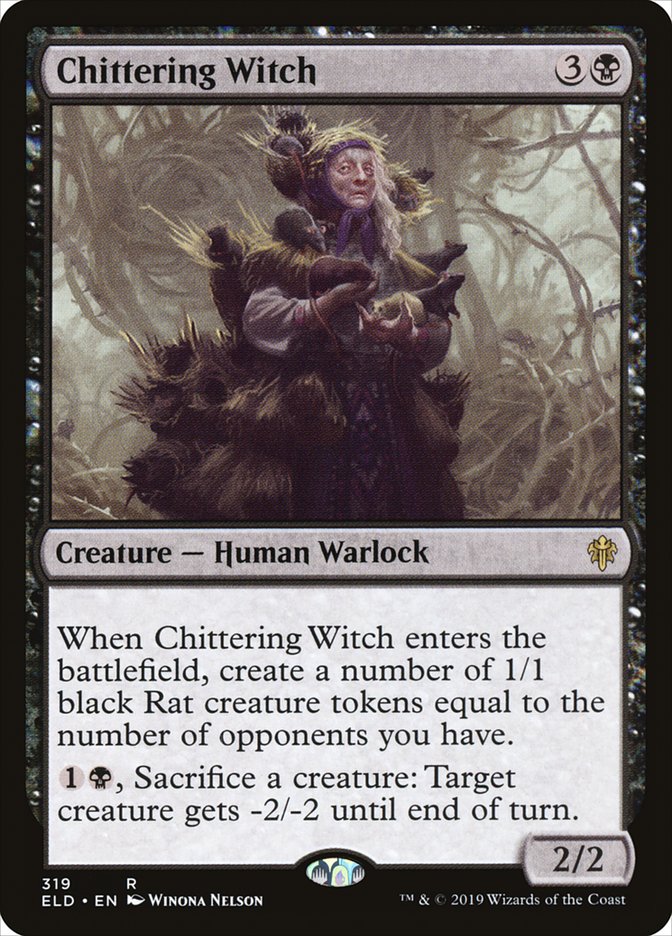 Sorcière babilleuse [Le Trône d'Eldraine]