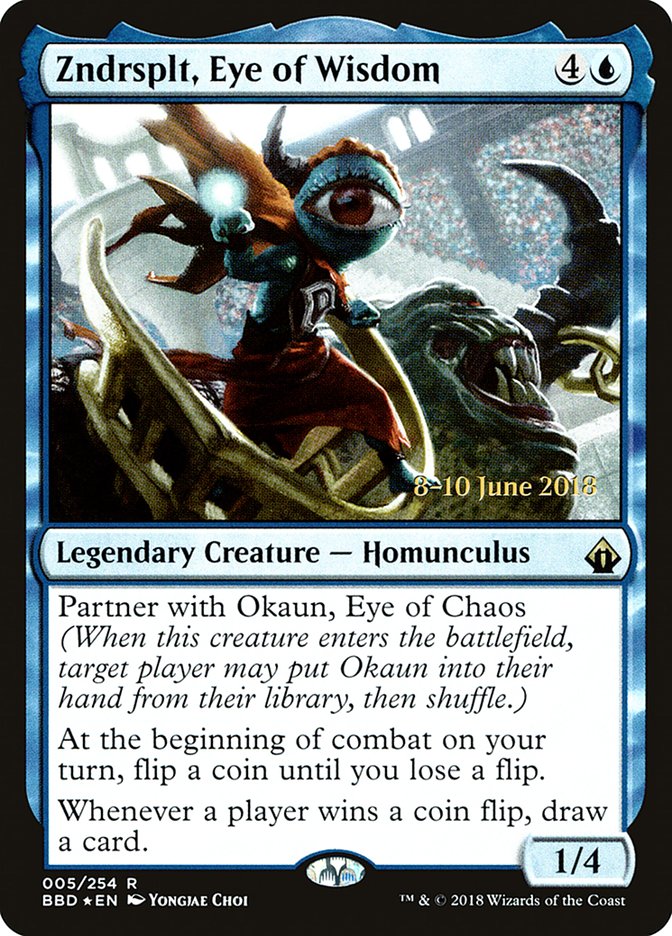 Zndrsplt, Œil de la sagesse [Prerelease Promos Battlebond]