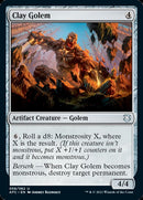 Golem d'argile [Magic: The Gathering – Aventures dans les Royaumes oubliés Commander]