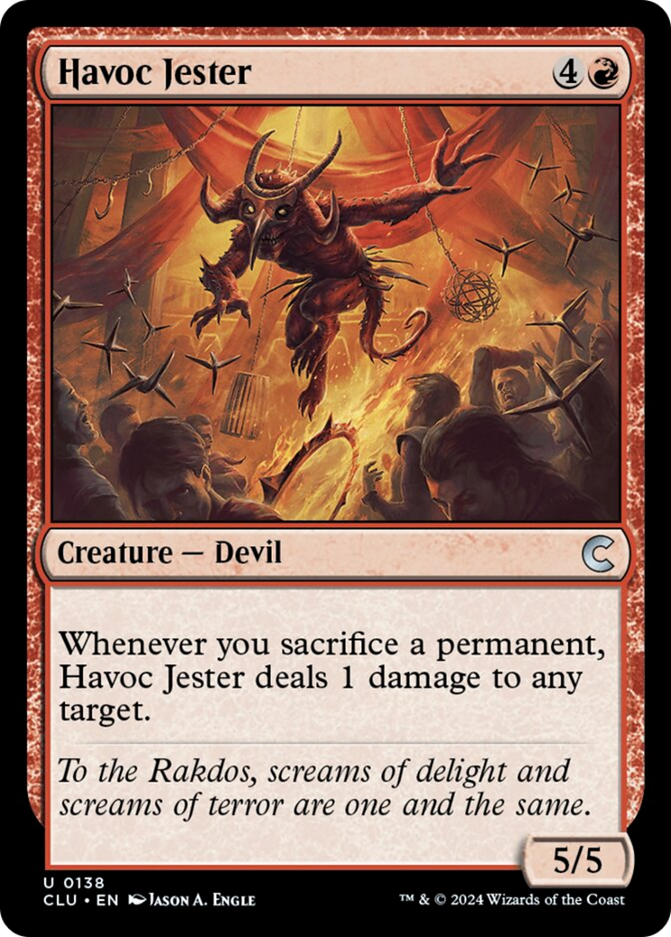 Bouffon du chaos [Ravnica: Clue Edition]