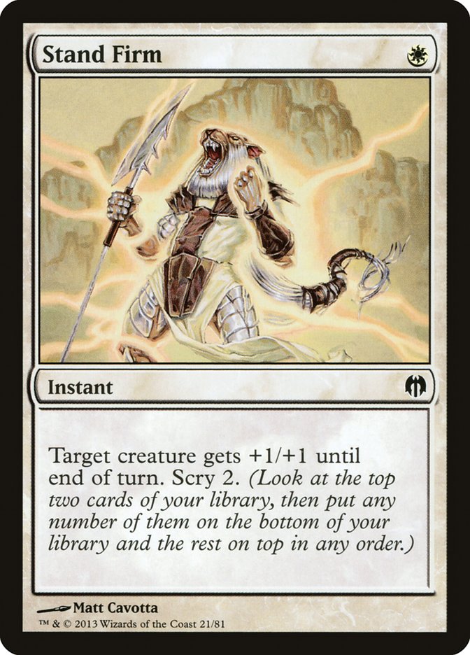 Tenez bon [Duel Decks: Heroes vs. Monsters]