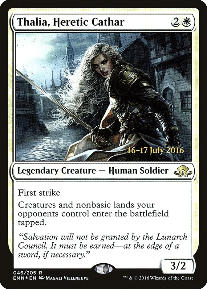 Thalia, Cathare Hérétique [Prerelease Promos Eldritch Moon]
