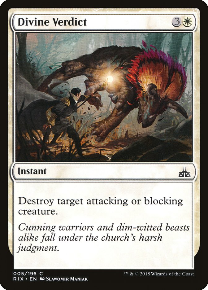 Veredicto divino [Rivales de Ixalan]