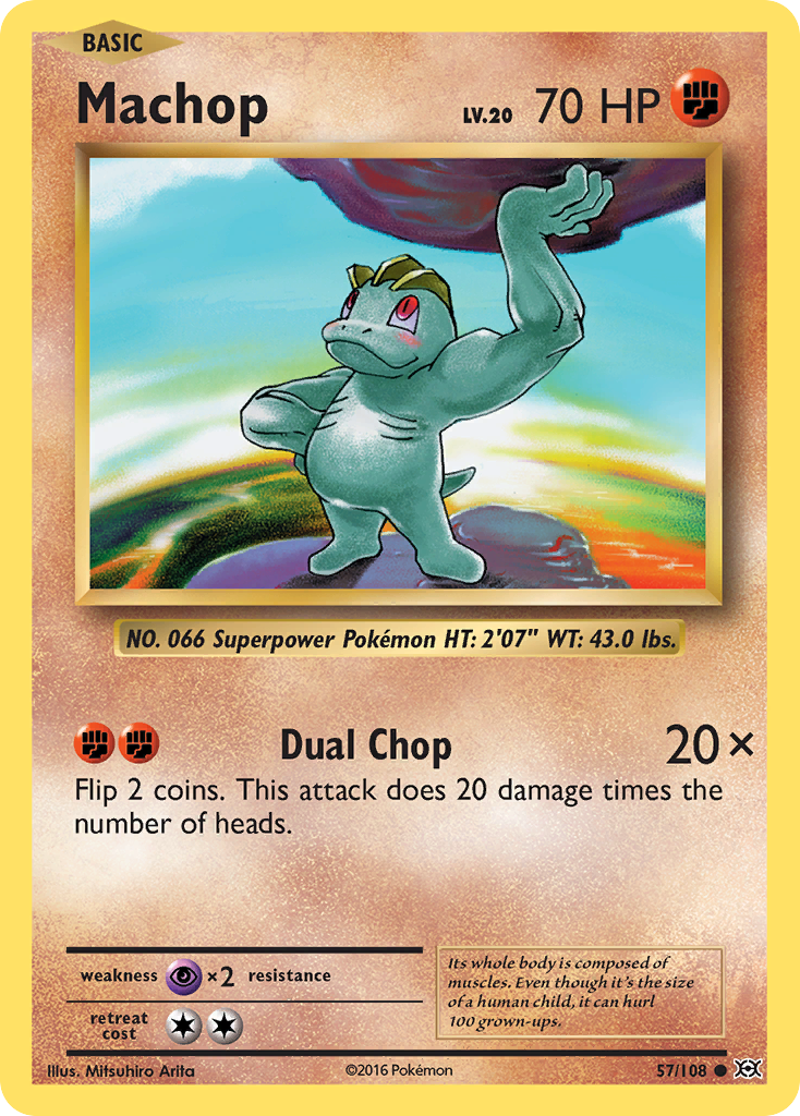 Machoc (57/108) [XY – Évolutions]