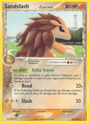 Sandslash (27/113) (Espèce Delta) [EX: Espèce Delta]