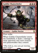 Goblin Chainwhirler [Prerelease Promos de Dominaria]