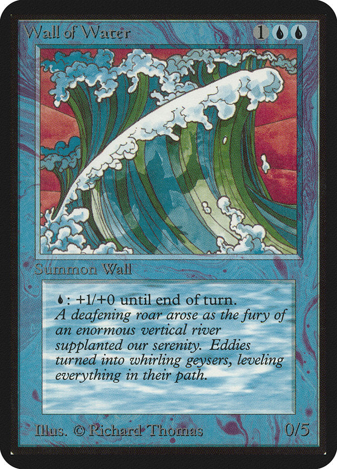 Mur d'Eau [Édition Alpha]