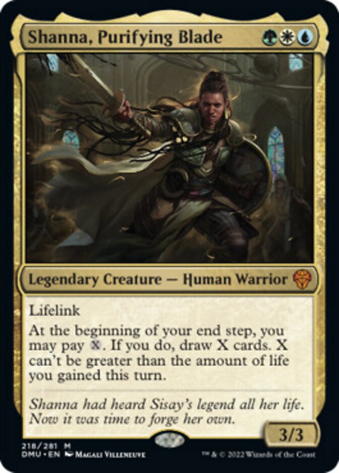 Shanna, Lame purificatrice [Dominaria Uni]