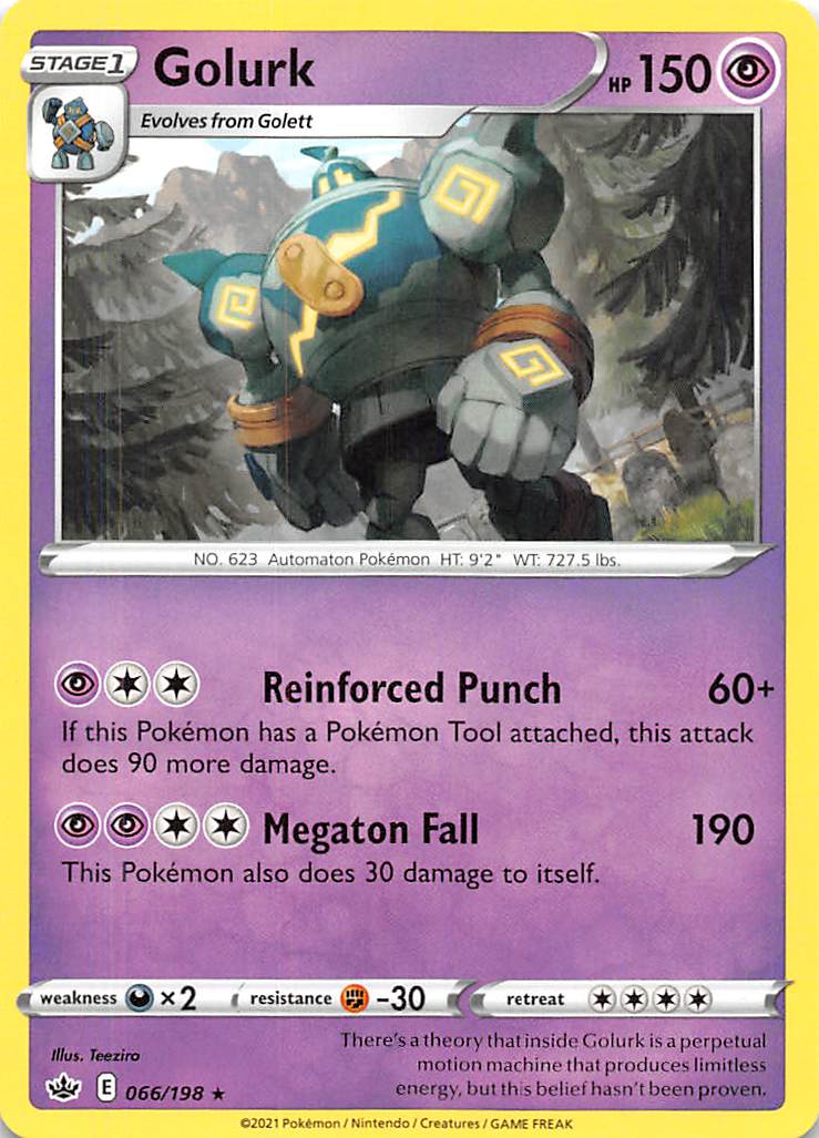 Golurk (066/198) [Espada y Escudo: Reinado Helado]