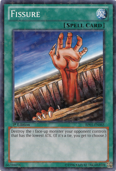 Fissure [BP01-FR065] Starfoil Rare