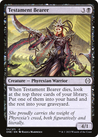 Portador del testamento [Phyrexia: All Will Be One]