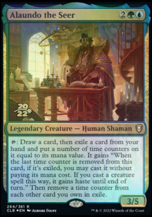 Alaundo la Vidente [Commander Legends: Battle for Baldur's Gate Prerelease Promos]