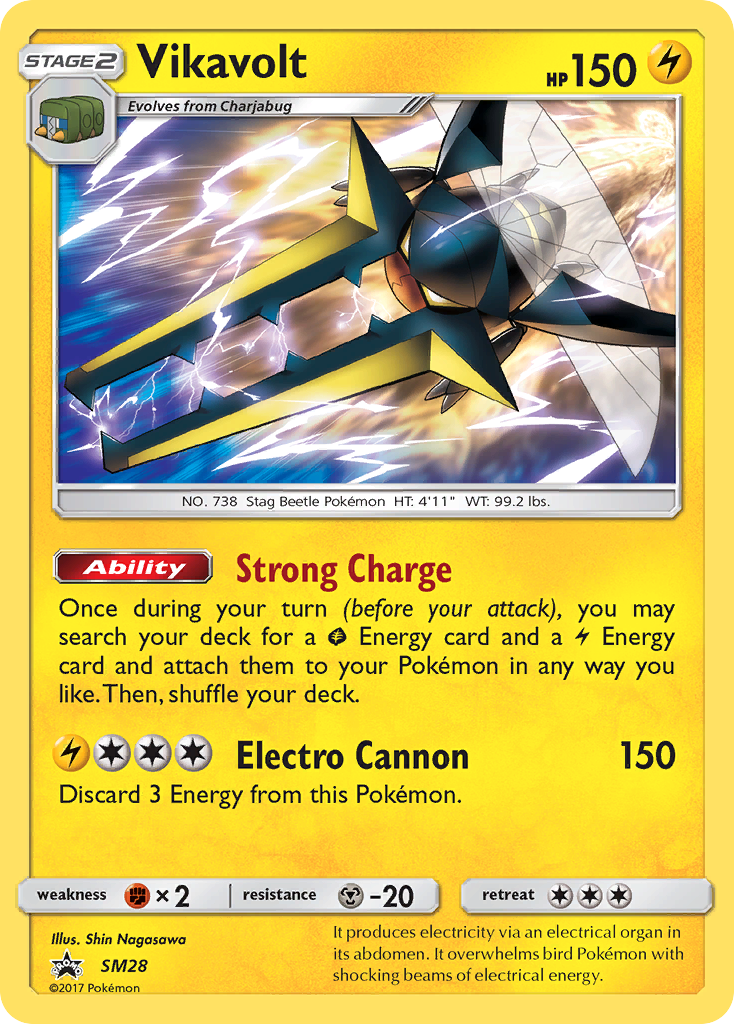 Vikavolt (SM28) [Sol y Luna: Promos de Estrella Negra]