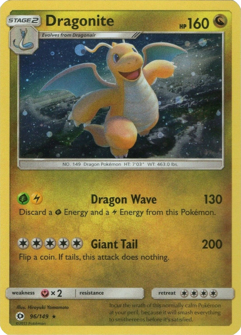 Dragonite (96/149) (Holo Cósmico) [Sol y Luna: Set Base]