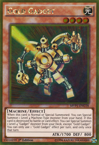 Gold Gadget [MVP1-FR018] Gold Rare
