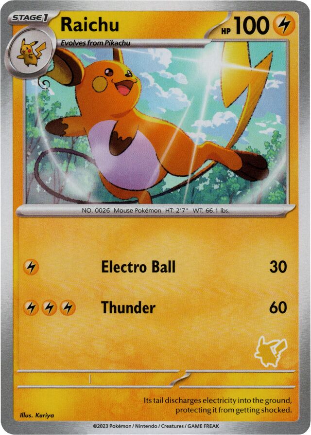 Raichu [Mon premier combat]