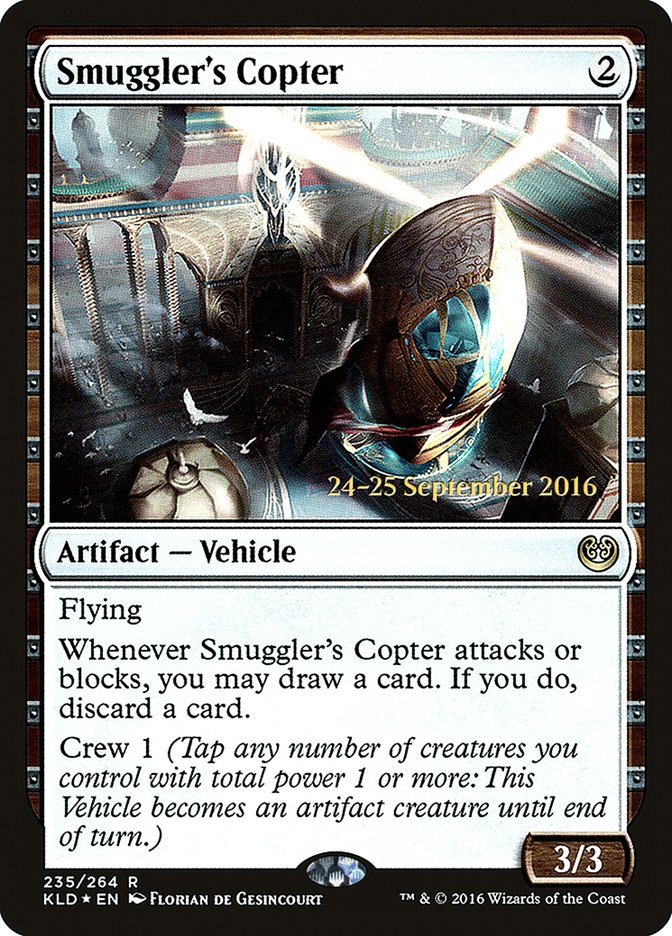 Cóptero del contrabandista [Cartas promocionales de prerelease de Kaladesh]
