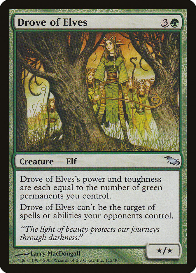 Troupeau d'elfes [Shadowmoor]