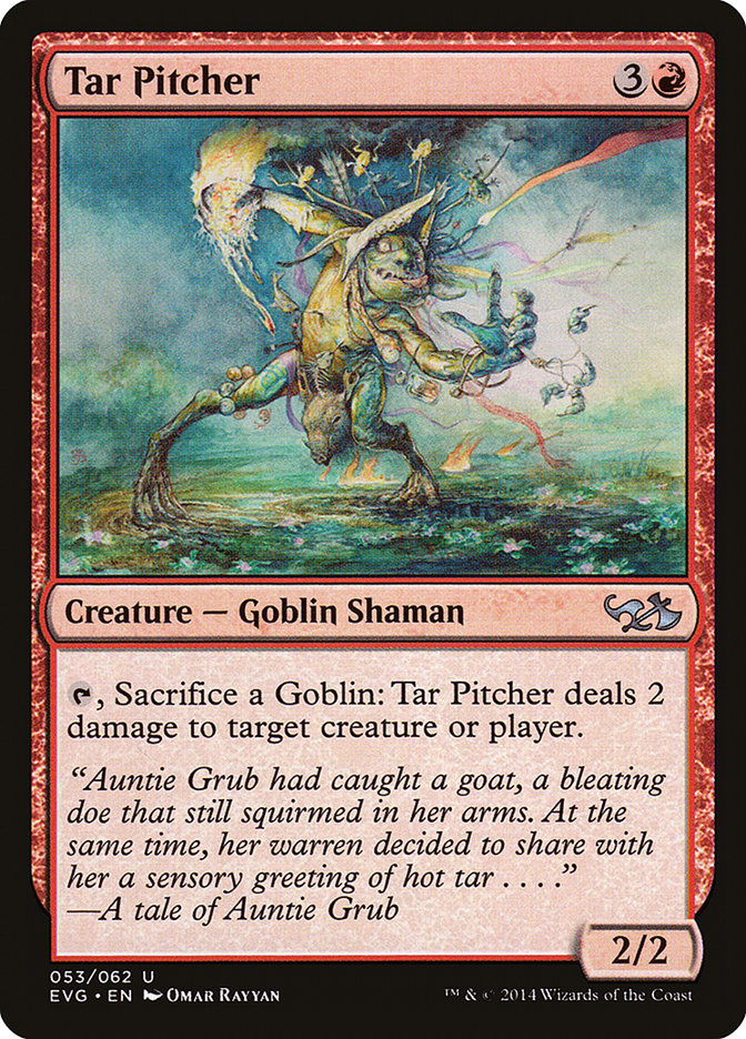 Jarra de brea (Elfos contra Goblins) [Antología de Duel Decks]