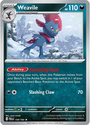 Weavile (134/193) [Escarlata y Púrpura: Evolución en Paldea]