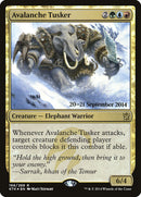 Colmillazo de avalancha [Promos de prerelease de Khans of Tarkir]