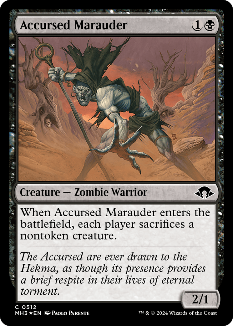 Maraudeur maudit (Feuilleté ripple) [Modern Horizons 3]