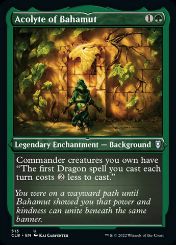 Acéphale de Bahamut (Gravure à l'acide) [Commander Legends: Battle for Baldur's Gate]