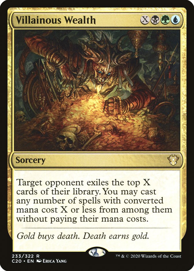 Riches maudites [Commander 2020]