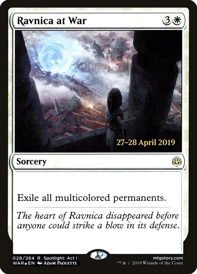 La guerre de Ravnica [Cartes promos de l'Avant-première La guerre des étincelles]