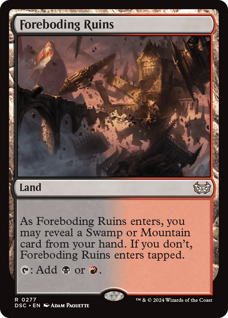Ruines funestes [Duskmourn: Le manoir de l'horreur Commander]