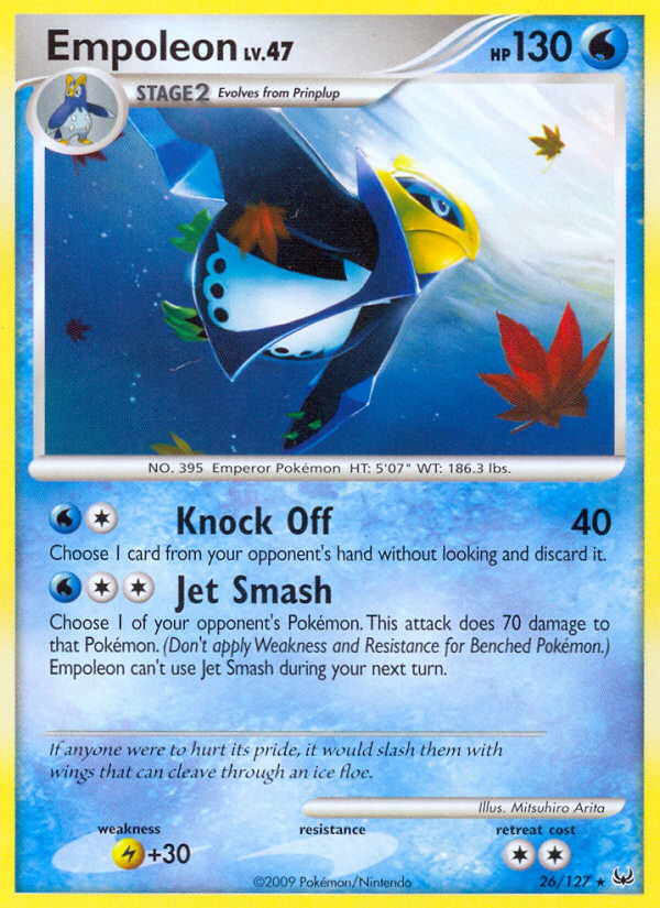 Empoleon (26/127) [Platine : Set de Base]