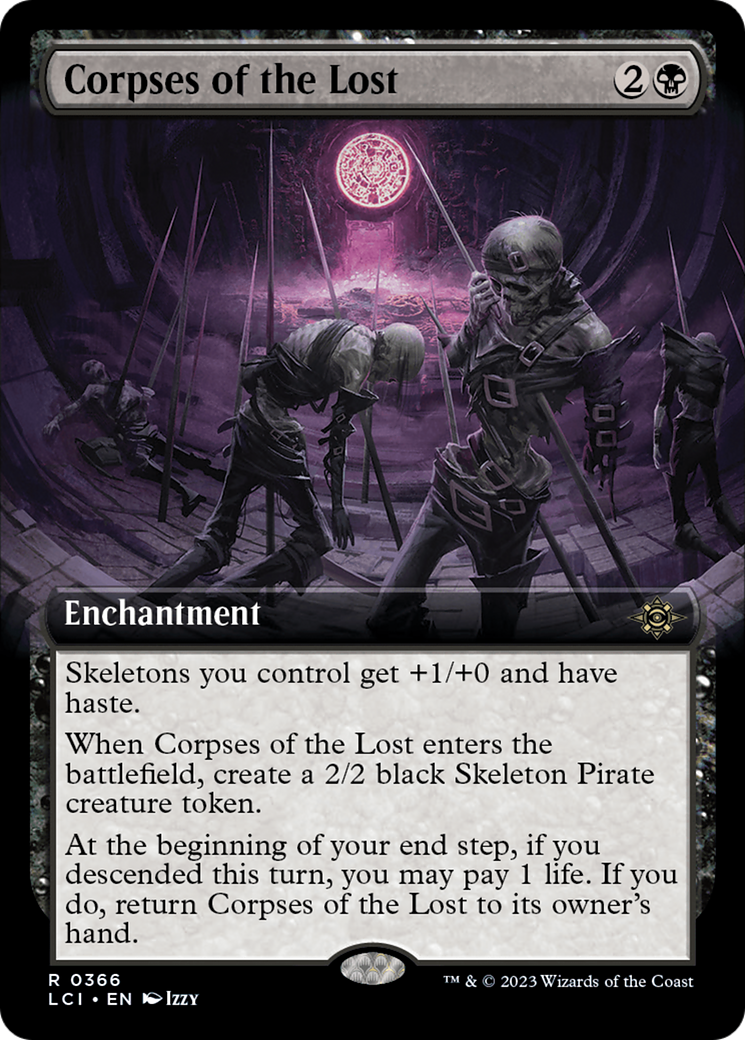 Cadavres des égarés (Extended Art) [Les Cavernes perdues d'Ixalan]