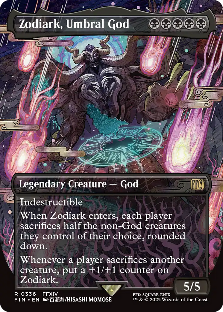 Zodiark, Dieu Ombral (Sans bordure) [FINAL FANTASY]