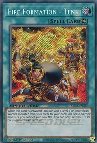 Formation Feu - Tenki (Secrète) [SBCB-EN057] Secret Rare