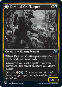 Gardienne dévouée // Gardien des âmes trépassées [Innistrad: Double Feature]