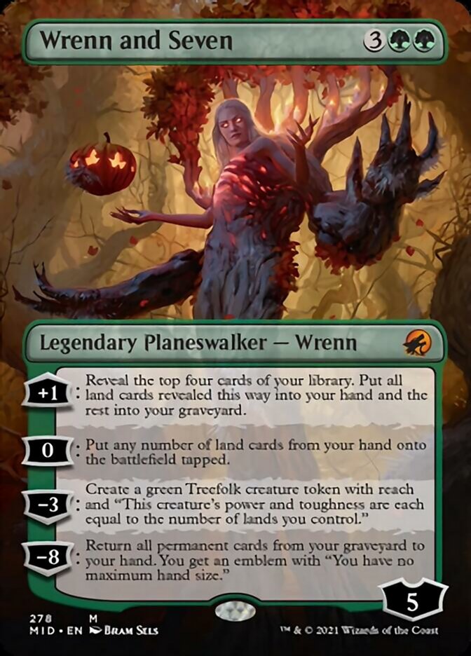 Wrenn et Sept (Sans bordure) [Innistrad : Chasse de Minuit]