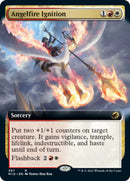 Ignition d'Angelfire (Extended Art) [Innistrad : Chasse de minuit]