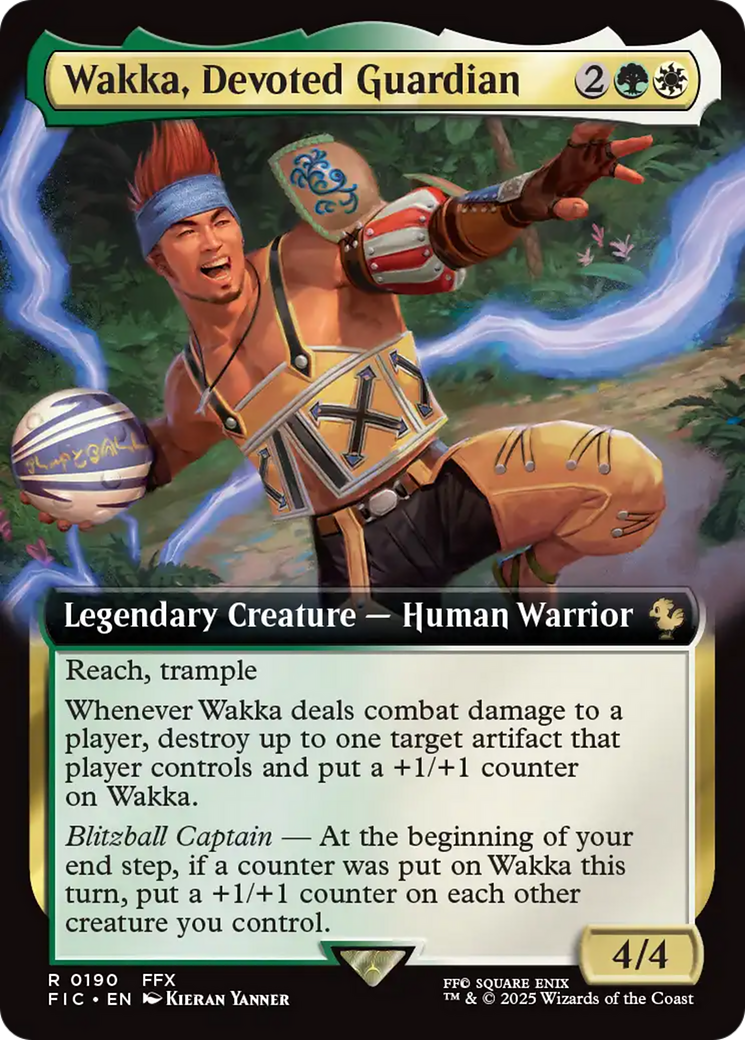 Wakka, gardien dévoué (Extended Art) [FINAL FANTASY Commander]