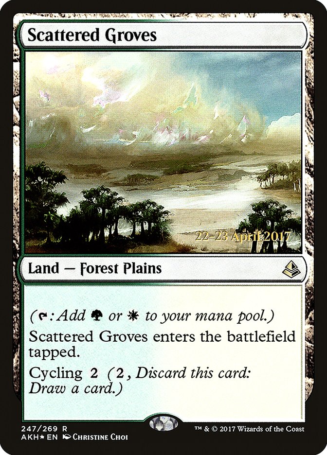 Bosquets épars [Cartes promo d'avant-première Amonkhet]