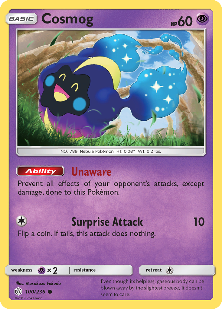 Cosmog (100/236) [Soleil et Lune : Éclipse Cosmique]
