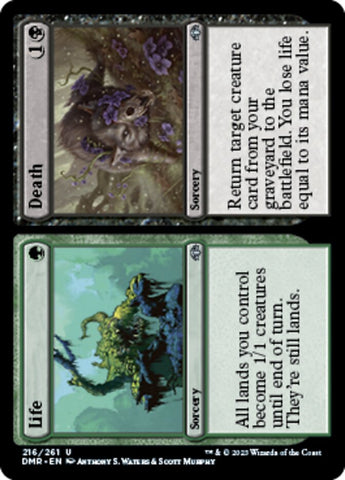 Vida // Muerte [Dominaria Remastered]