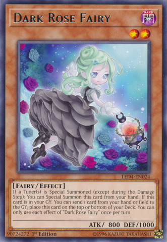 Fée Rose Sombre [LED4-FR024] Rare