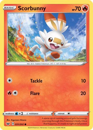 Flambino (031/202) (Collection Premium) [Épée et Bouclier : Set de Base]