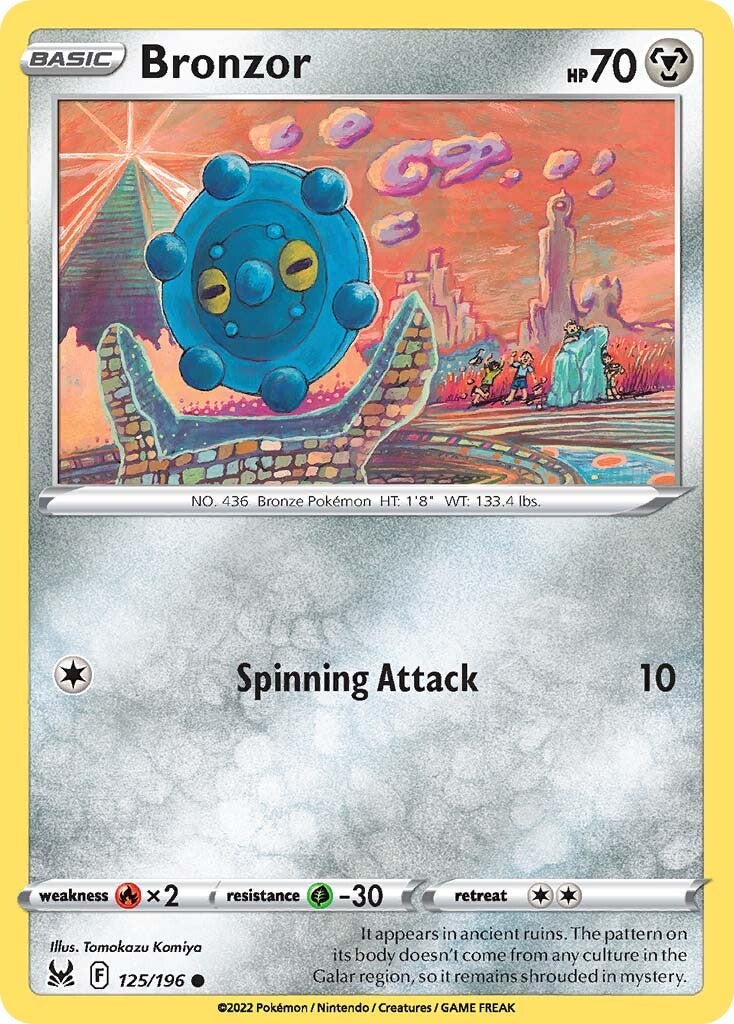 Bronzor (125/196) [Espada y Escudo: Origen Perdido]